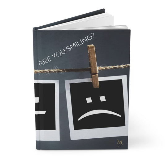 Are You Smiling..? - Hardcover Journal Matte