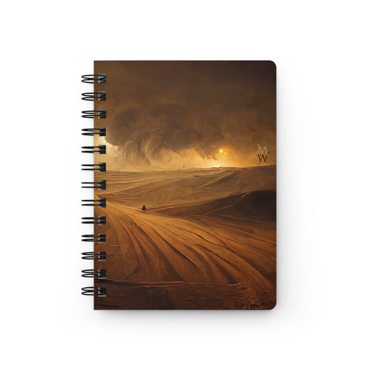 Warm Desert Spiral Bound Journal