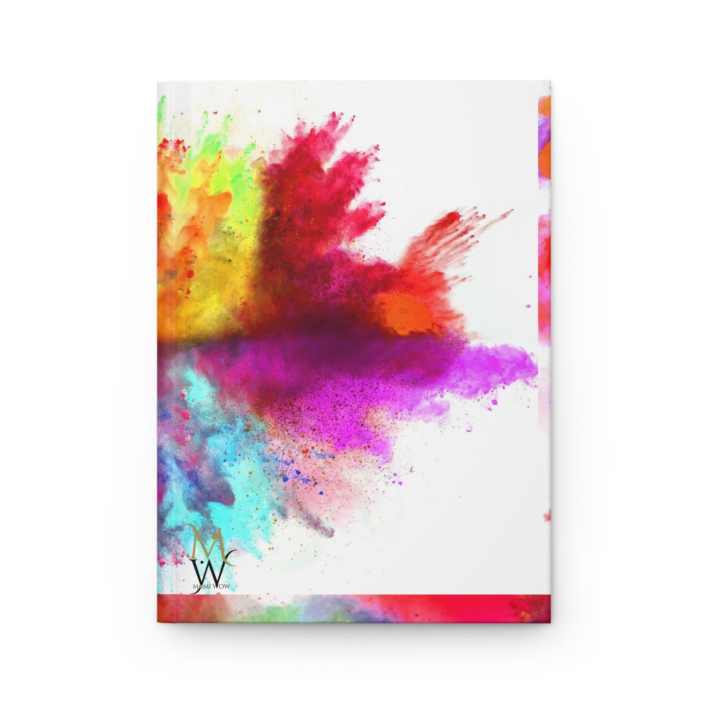 Paint Splash Hardcover Journal Matte