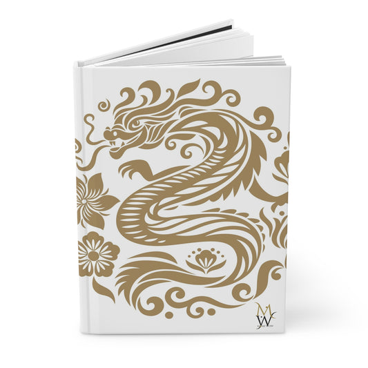 Golden Dragon Hardcover Journal Matte