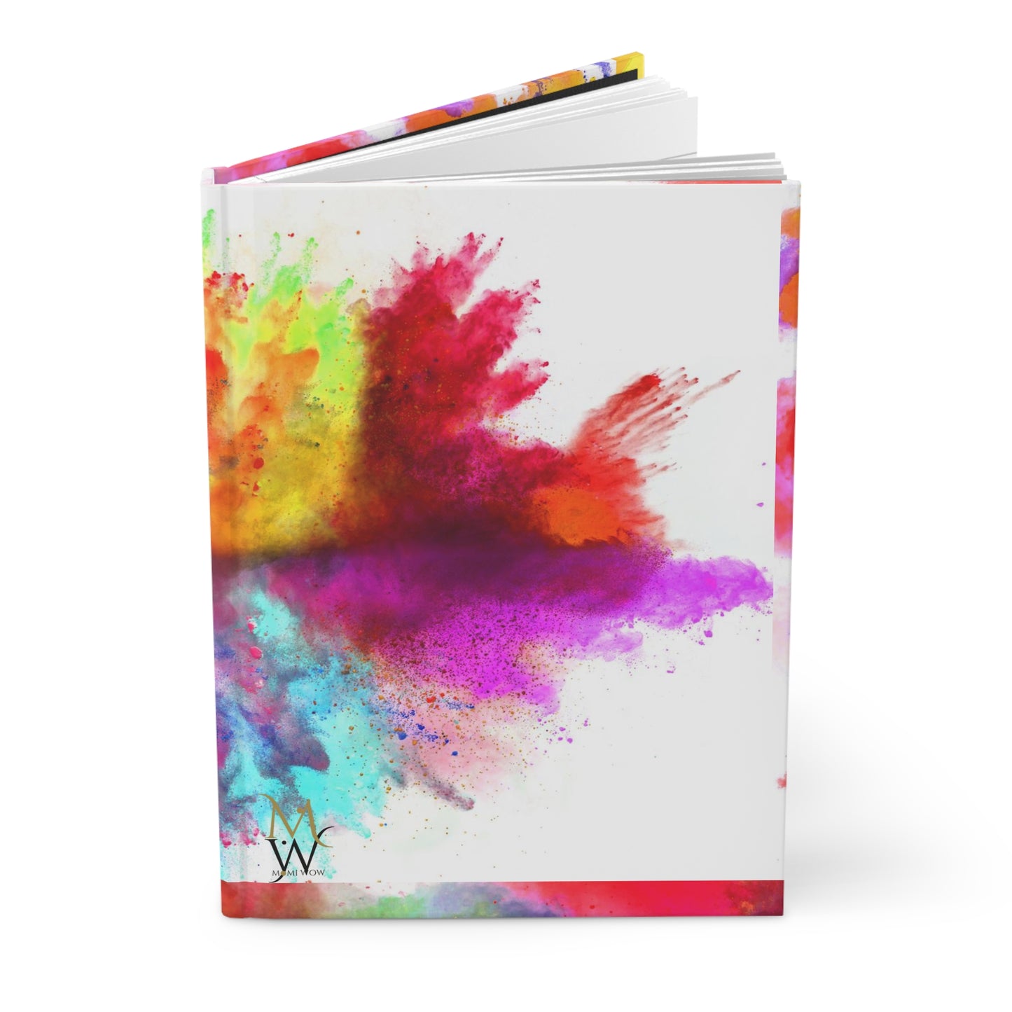 Paint Splash Hardcover Journal Matte