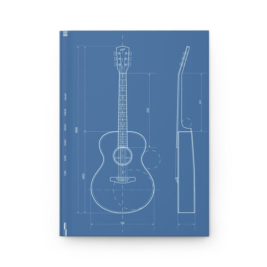 Listen to da' Vibration of the String! - Hardcover Journal Matte