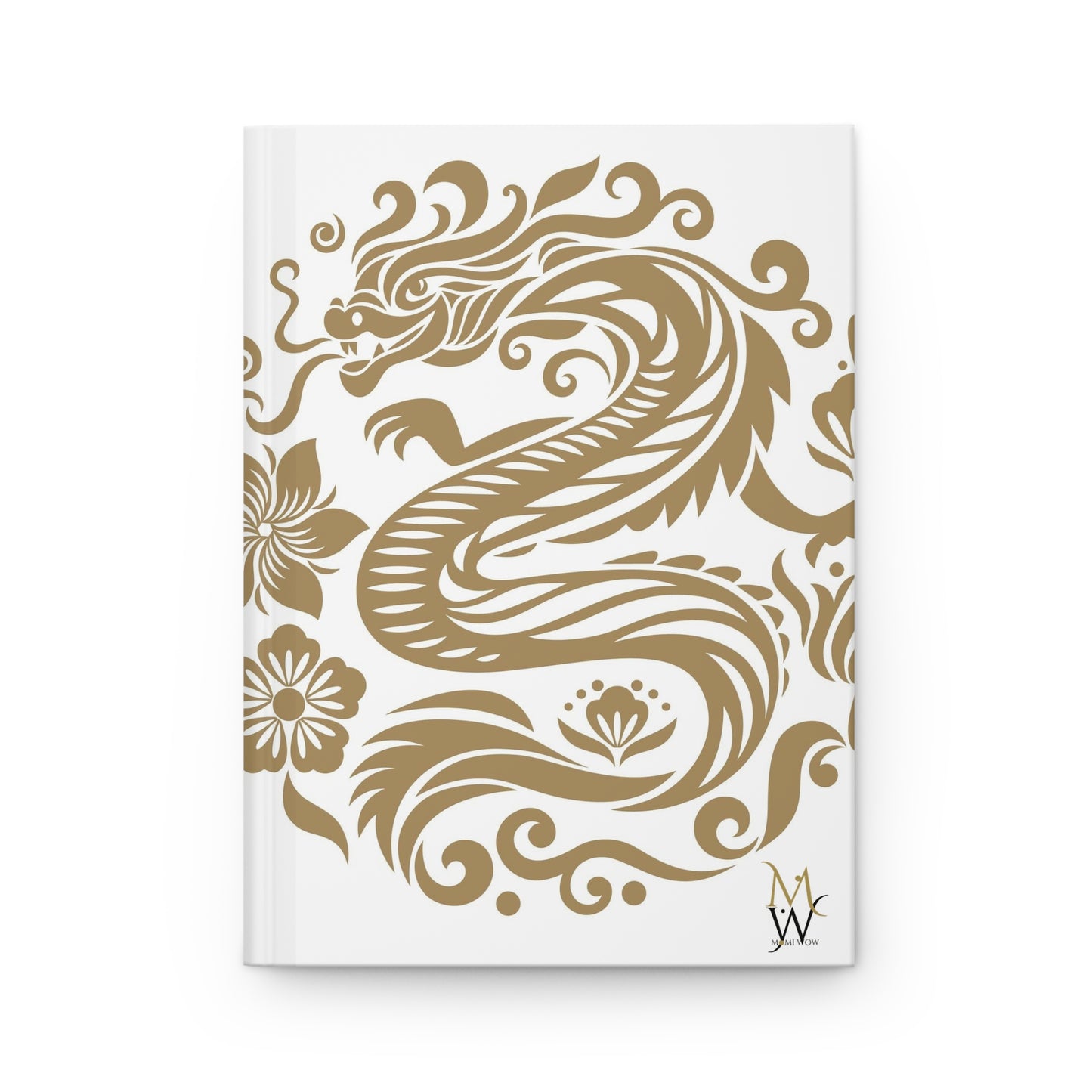 Golden Dragon Hardcover Journal Matte