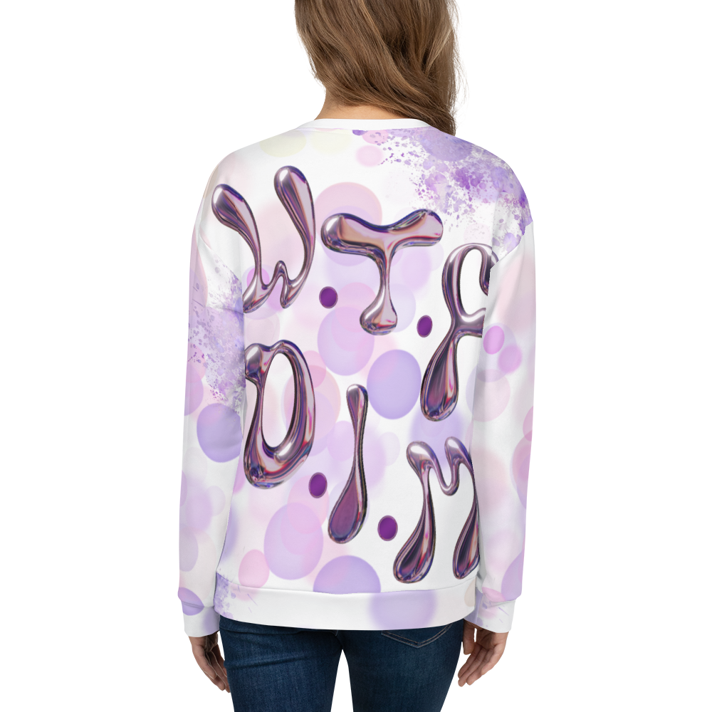 Bubble Theme Unisex Sweatshirt