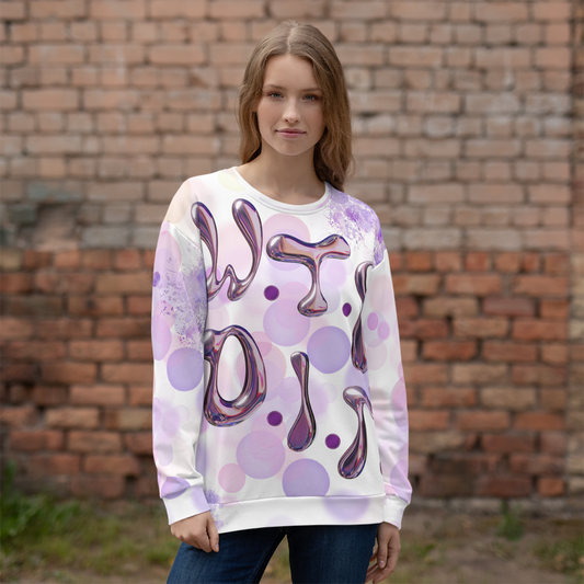 Bubble Theme Unisex Sweatshirt