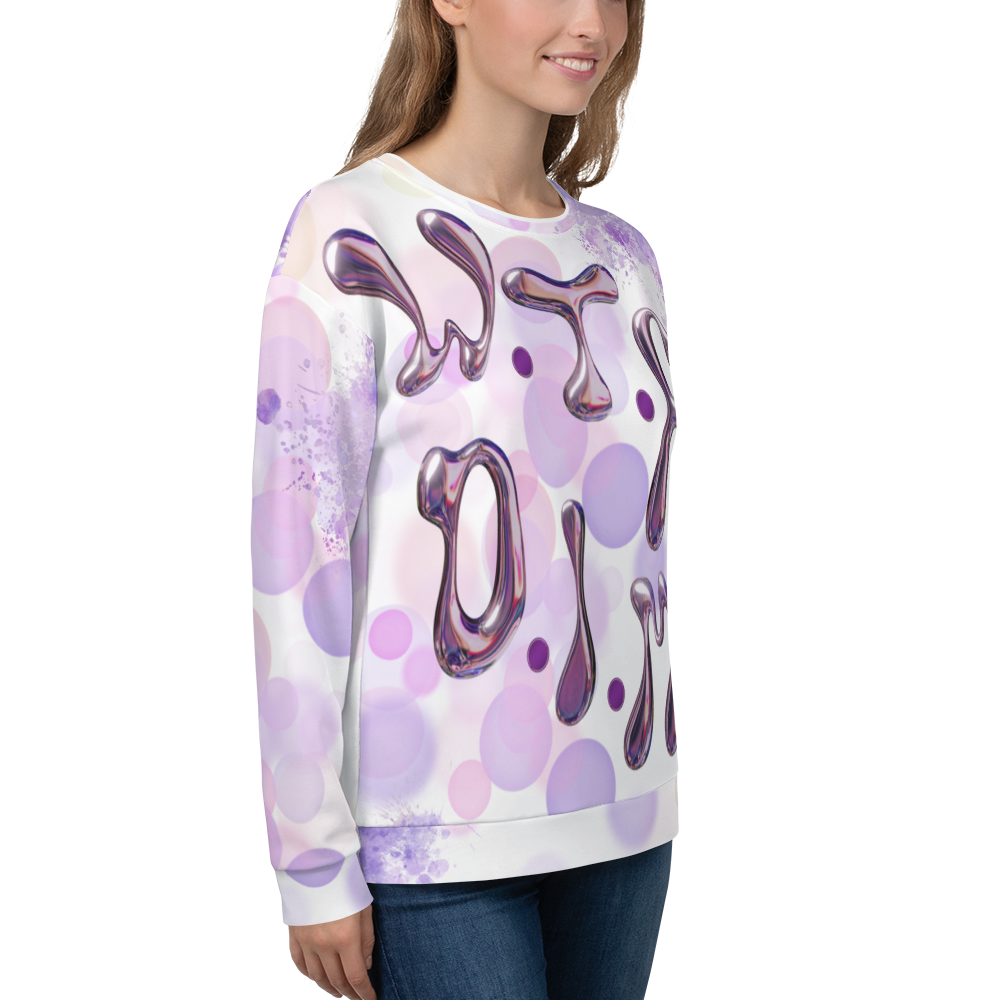 Bubble Theme Unisex Sweatshirt